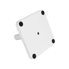 Kleiderregal - Wandbedeckungsregal mit 7 Haken - Weiß