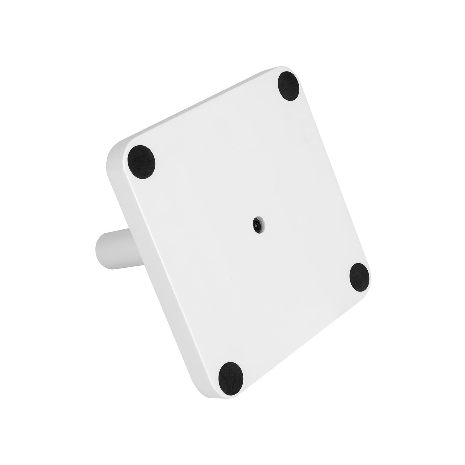 Kleiderregal - Wandbedeckungsregal mit 7 Haken - Weiß