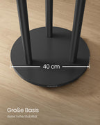 Kleiderregal - Massivholz - Haken - Bretter