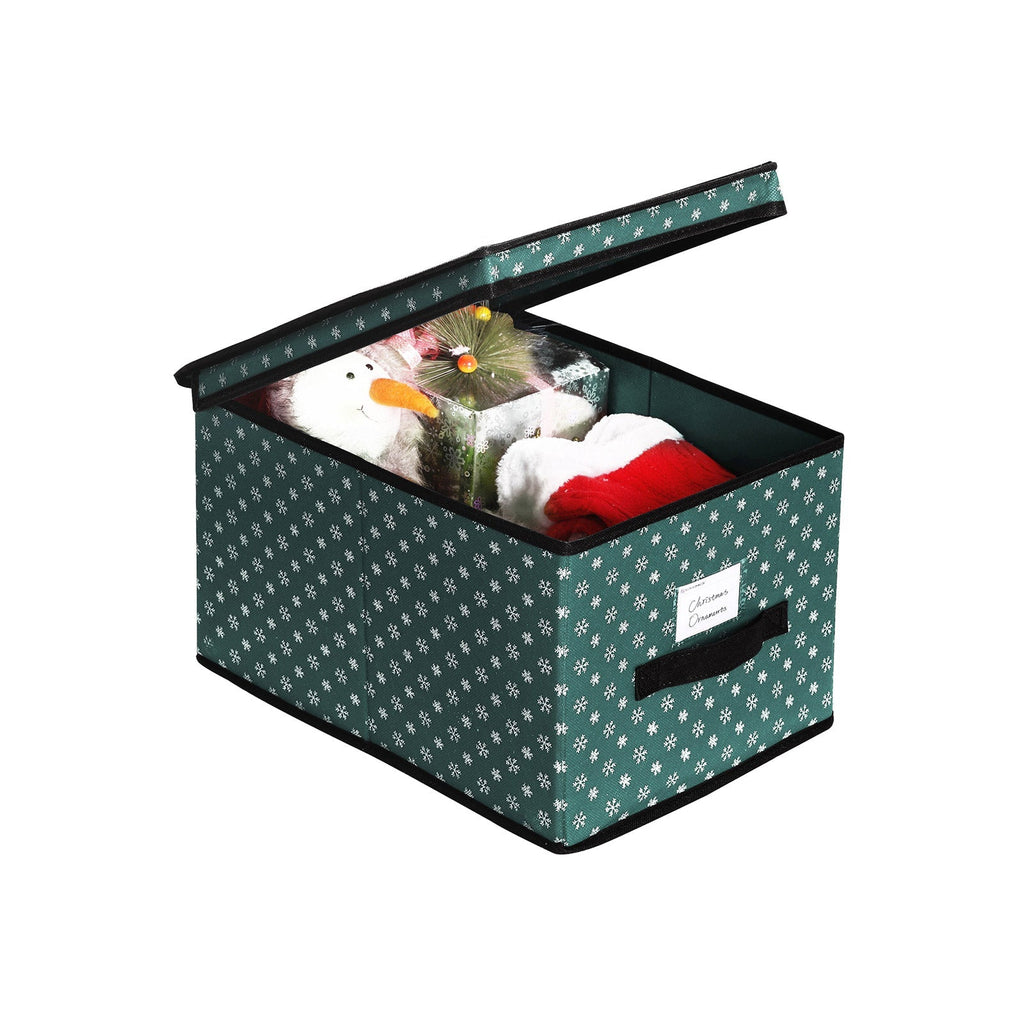 Aufbewahrungsboxen - 3 - mit Deckel - Grün