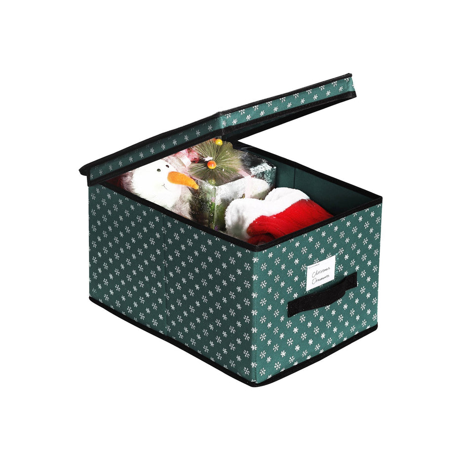 Aufbewahrungsboxen - 3 - mit Deckel - Grün