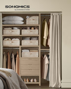 Aufbewahrungsboxen Set von 6 40 x 30 x 20 cm Sand Beige