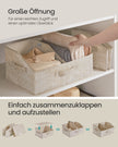Aufbewahrungsboxen Set von 6 40 x 30 x 20 cm Sand Beige