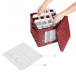 Aufbewahrungsboxen - für Weihnachtskugeln - Set von 3 - 64 Kursen pro Box - faltbar