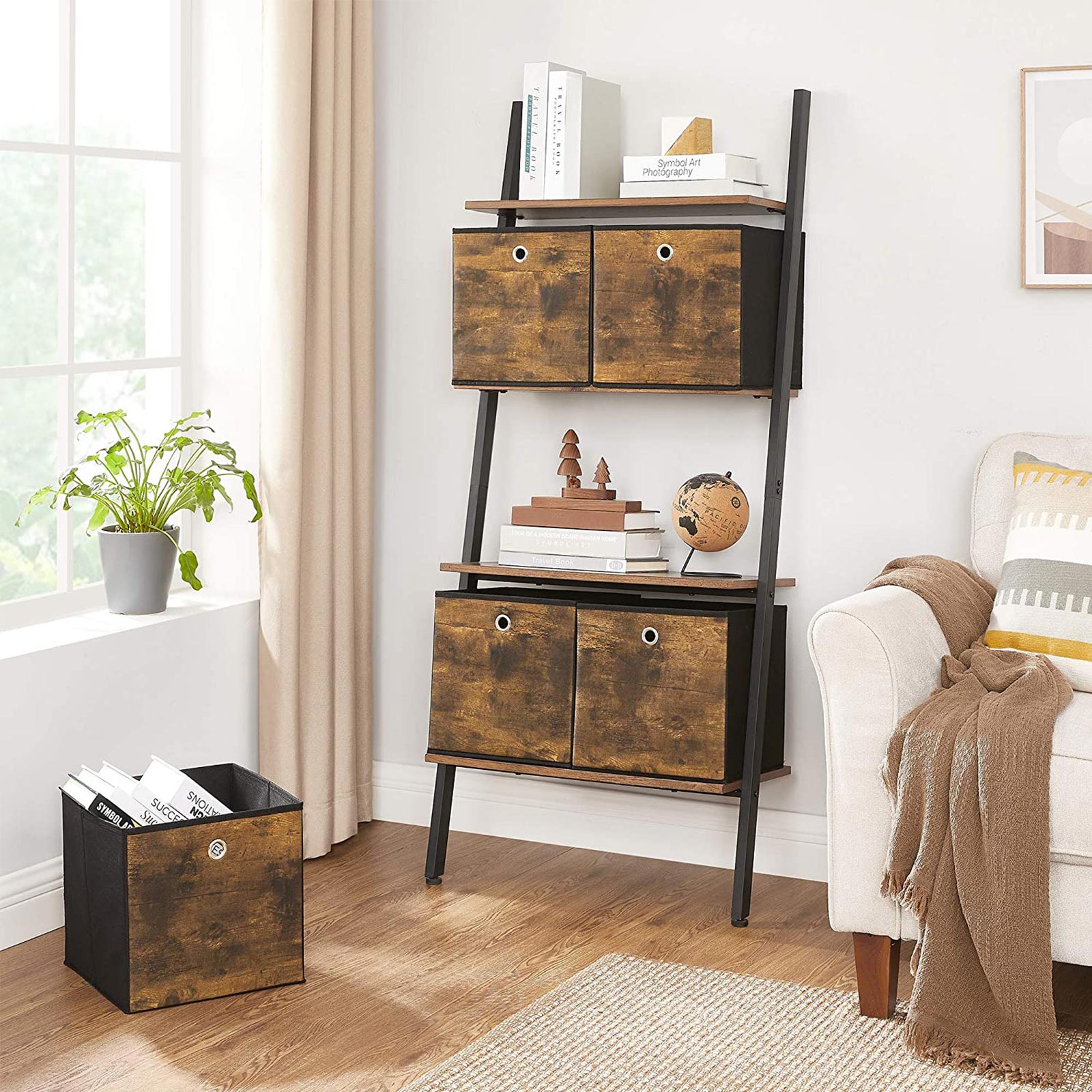 Aufbewahrungsboxen - Aufbewahrungsboxen - Holzous - Set von 6 - Brown