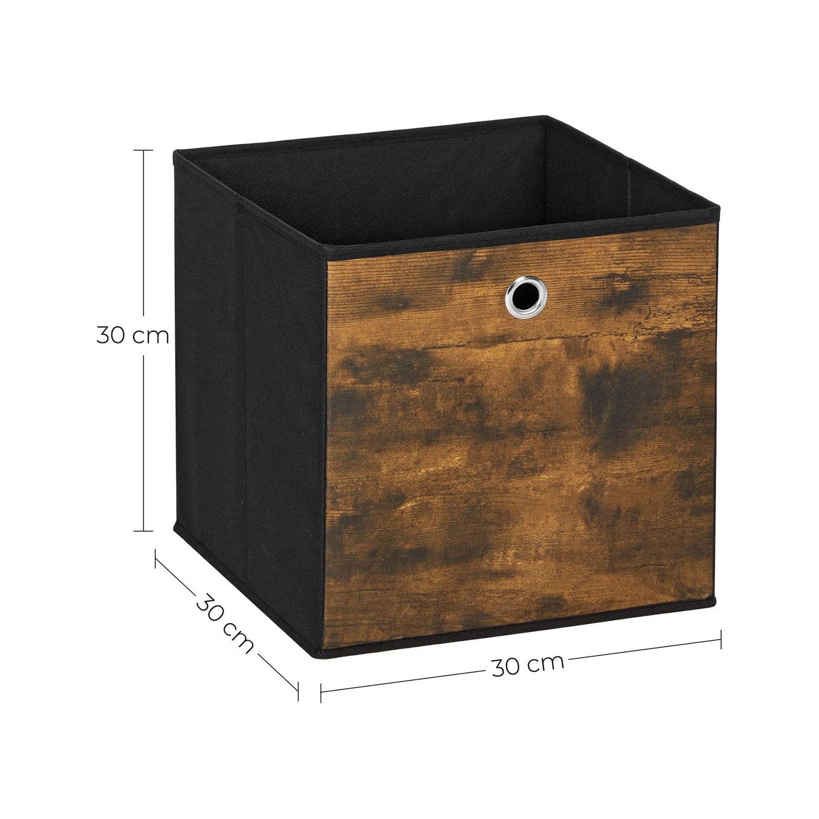 Aufbewahrungsboxen - Aufbewahrungsboxen - Holzous - Set von 6 - Brown