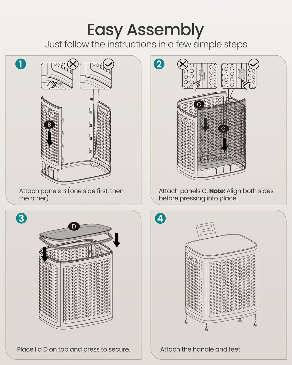 Kitchen Bin - With Pedal and Soft-Close Lid