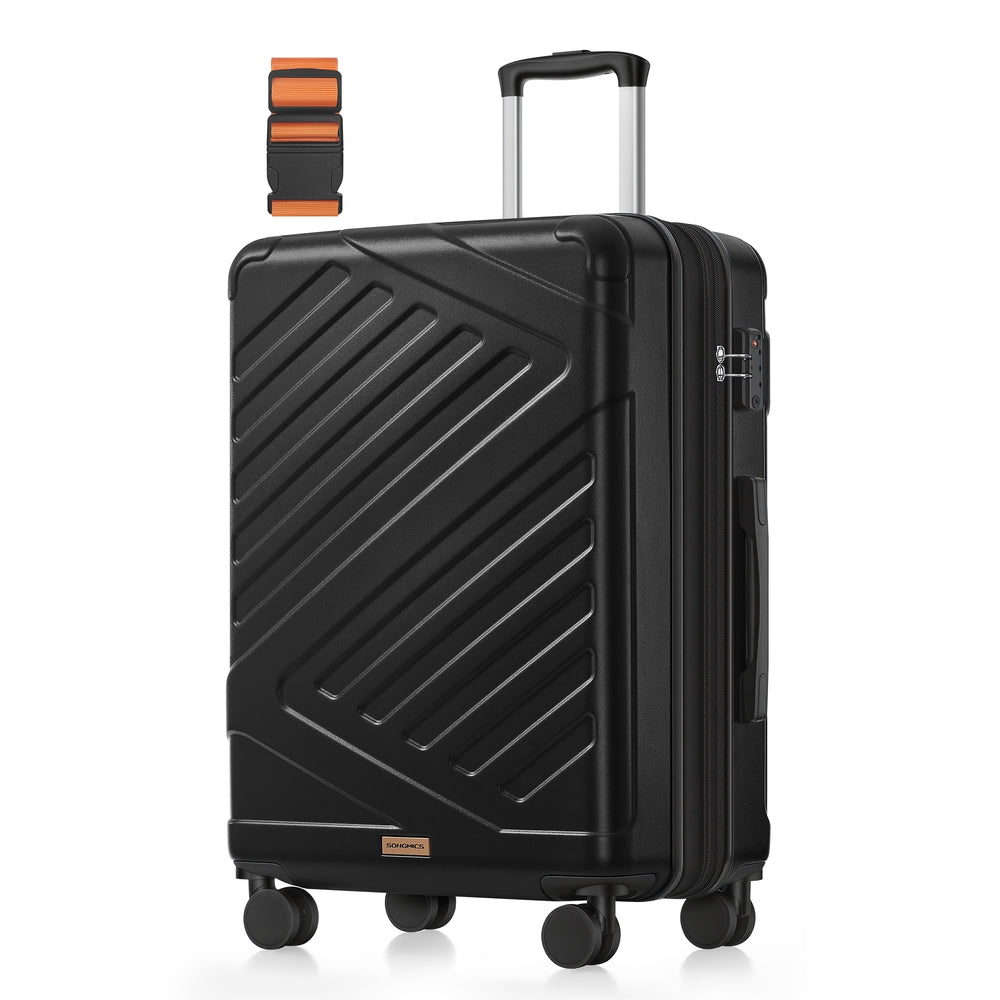 Koffer - 65 x 45 x 25 cm - Inktzwart - Gewicht 4,2 kg - Maximaal draagvermogen 15 kg
