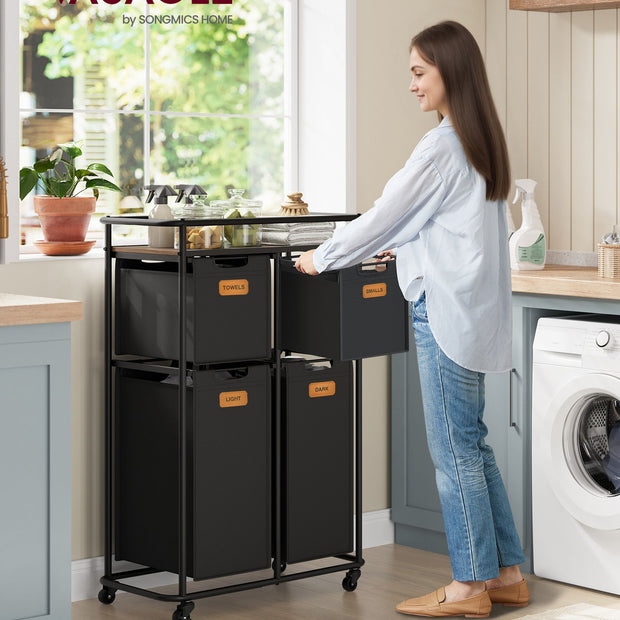 Wasser mit Rädern und 4 abnehmbaren Taschen