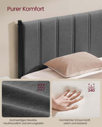 Bedframe – Opvouwbare Lattenbodem – Opbergruimte Onder Bed – Slaapkamer