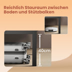 Bettbezweigung - 140 x 190 cm, robuster Metallrahmen