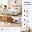 Matras - Tweepersoons - 140 x 200 cm - Gel Traagschuim - Wit