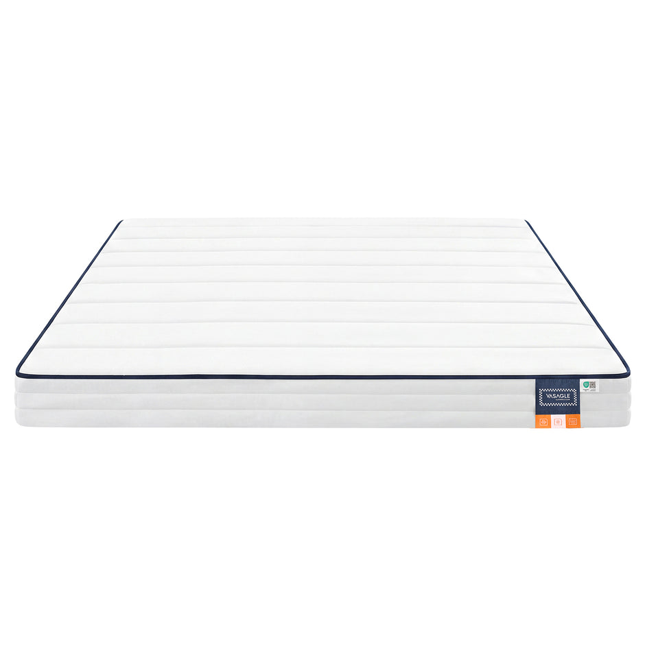 Matras - Tweepersoons - 160 x 200 cm - Gel Traagschuim - Wit