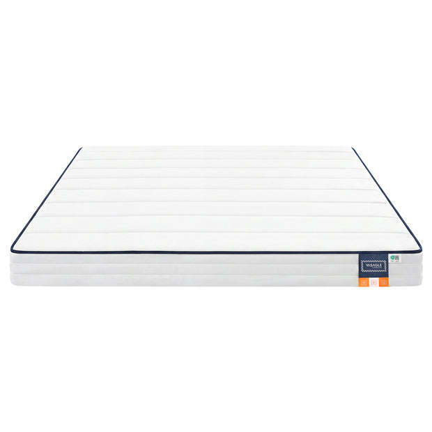Matras - Tweepersoons - 160 x 200 cm - Gel Traagschuim - Wit
