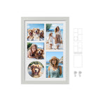 Fotorahmen - A4 - Für mehrere Fotos - Vintage White