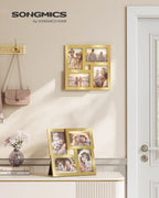 4 Fotorahmen für die Wanddekoration - 10 × 15 cm Fotos