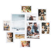 Fotolijstje - Set van 10 - Diverse maten - 20 x 25 cm, 13 x 18 cm, 10 x 15 cm - Wit - PVC-kunststof