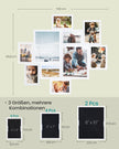 Fotolijsten - Set van 10 - Diverse Maten - PVC - Wit