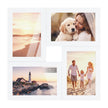Fotolijsten Set – Compact – Gereedschapsloos Ophangen of Neerzetten – 10 x 15 cm – Wit