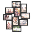 Fotolijsten Set – Middelgroot – Gereedschapsloos Ophangen of Neerzetten – 10 x 15 cm – Zwart