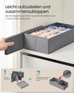 Lade-organizer - Opvouwbaar - Set van Meerdere Boxen - Duifgrijs - 19 x 50 x 10 cm