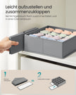 Lade-organizer - Opvouwbaar - Set van Meerdere Boxen - Duifgrijs - 28 x 26 x 10 cm