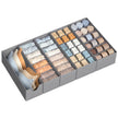 Lade-organizer - Opvouwbaar - Set van Meerdere Boxen - Duifgrijs - 19 x 41 x 10 cm