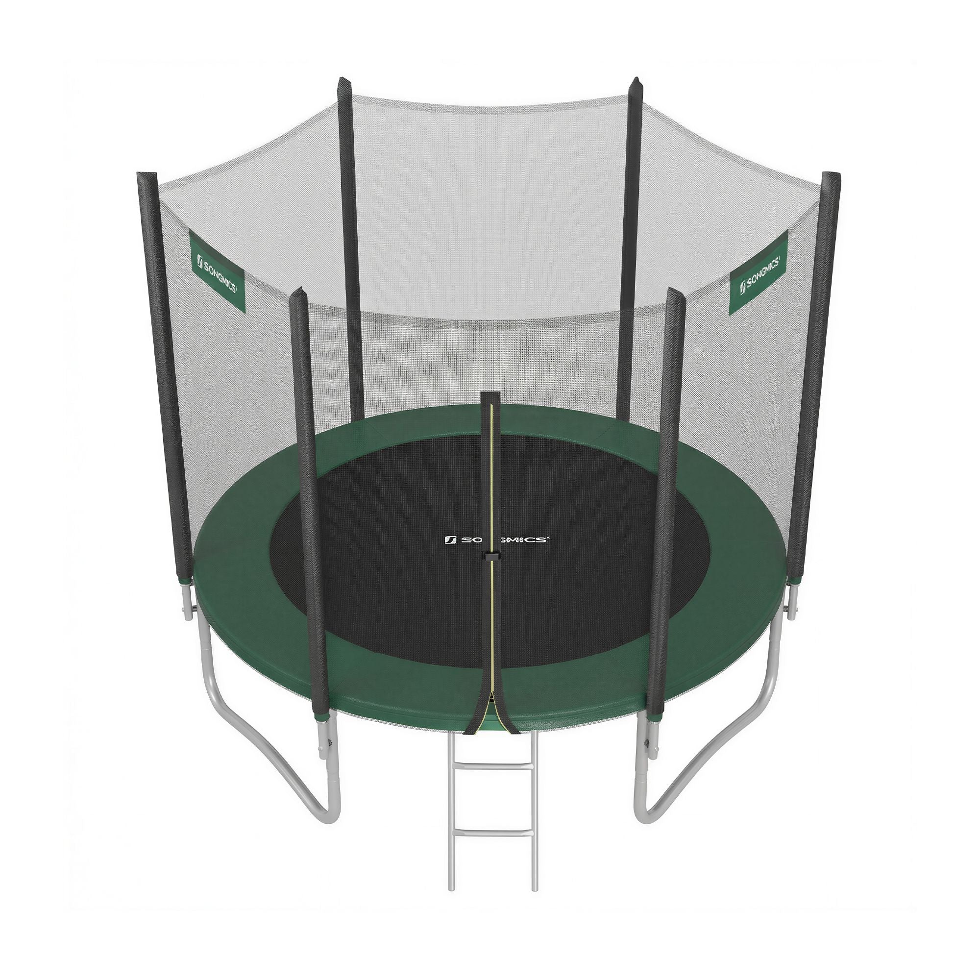 Tuintrampoline - 183 cm - Met Veiligheidsnet - Met Ladder - Blauw