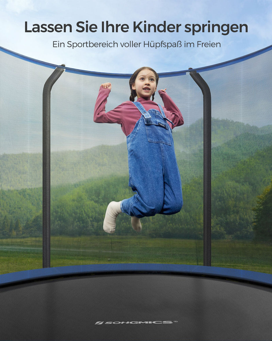 Trampolin - Ø 244 cm - mit Sicherheitsnetz