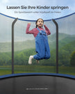 Trampolin - Ø 244 cm - mit Sicherheitsnetz