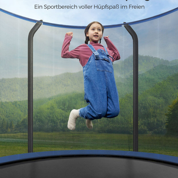 Trampolin - Ø 244 cm - mit Sicherheitsnetz