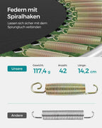 Trampolin - Ø 244 cm - mit Sicherheitsnetz