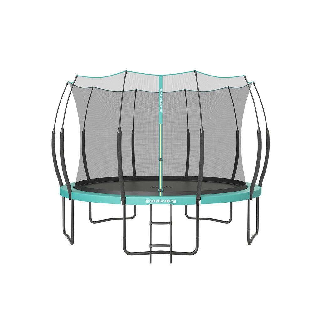 Trampolin - Ø 366 cm - mit Reißverschluss - Meerblau
