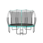 Trampolin - Ø 366 cm - mit Reißverschluss - Meerblau