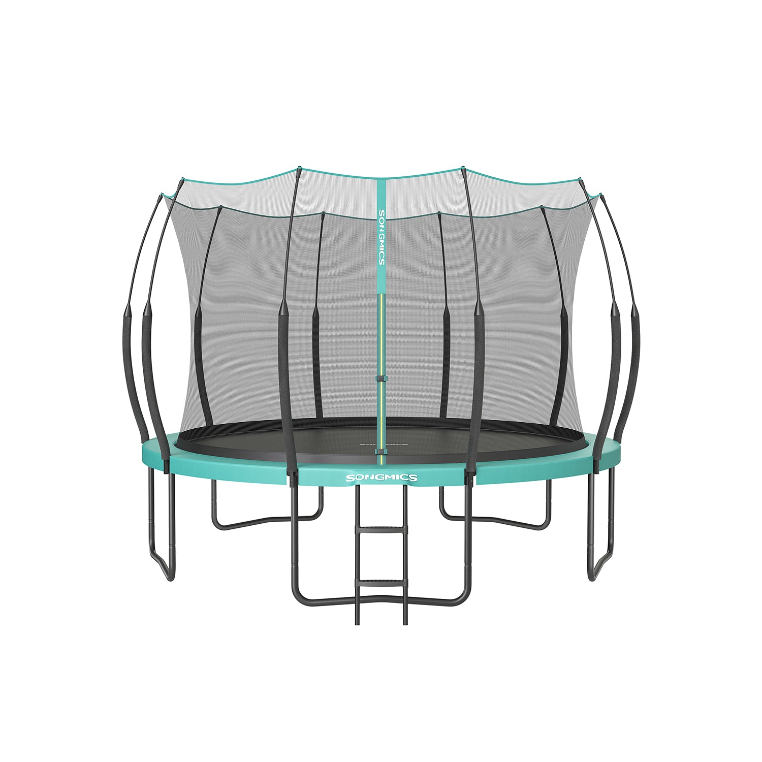 Trampolin - Ø 366 cm - mit Reißverschluss - Meerblau