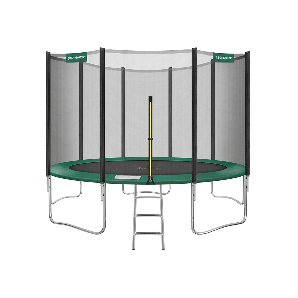 Trampolin - Runde - Ø 427 cm - mit Leiter und Sicherheitsnetz