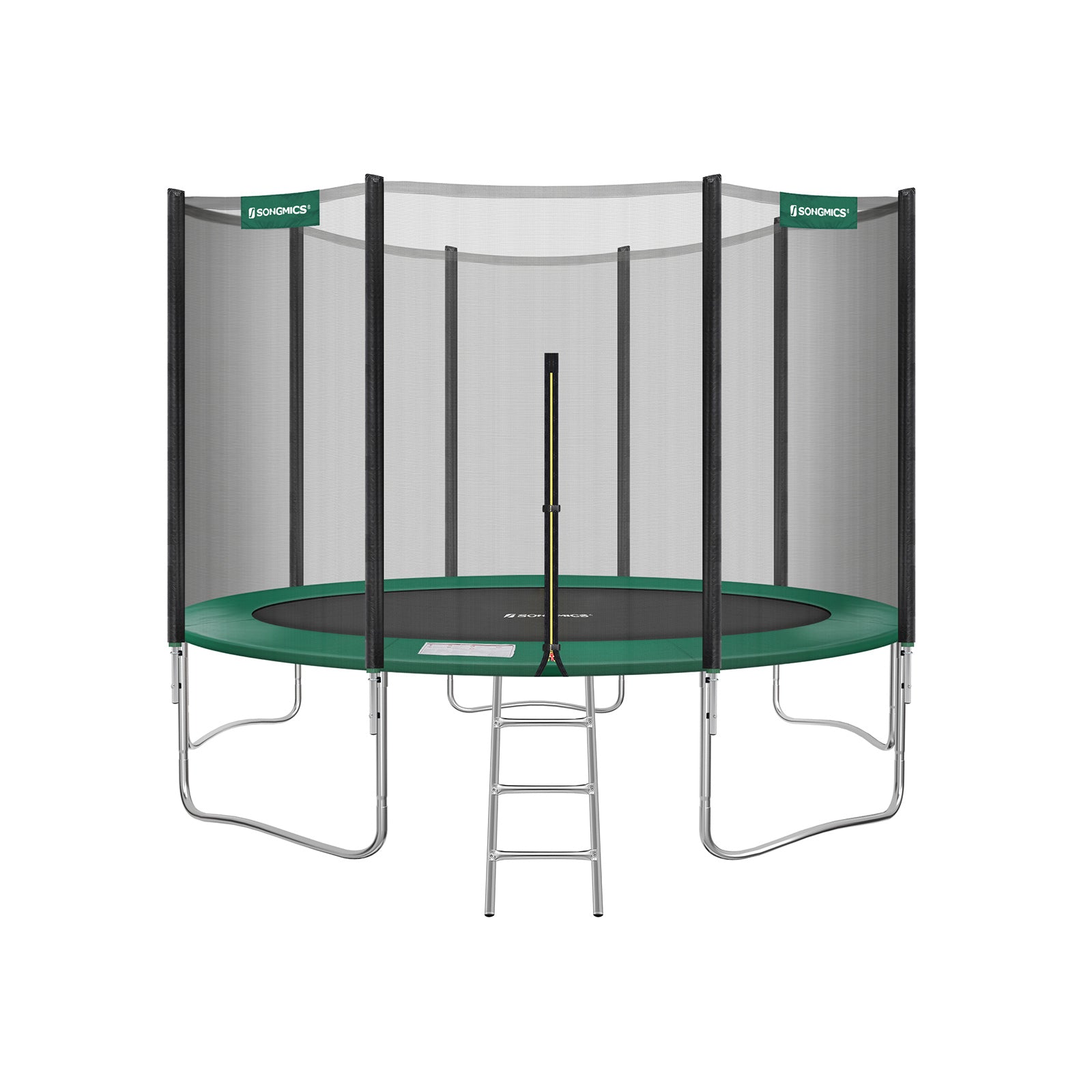 Trampolin - Runde - Ø 427 cm - mit Leiter und Sicherheitsnetz