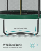 Trampolin - rund - mit Fed Frame