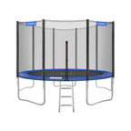 Trampolin - Runde - Ø 427 cm - mit Leiter und Sicherheitsnetz