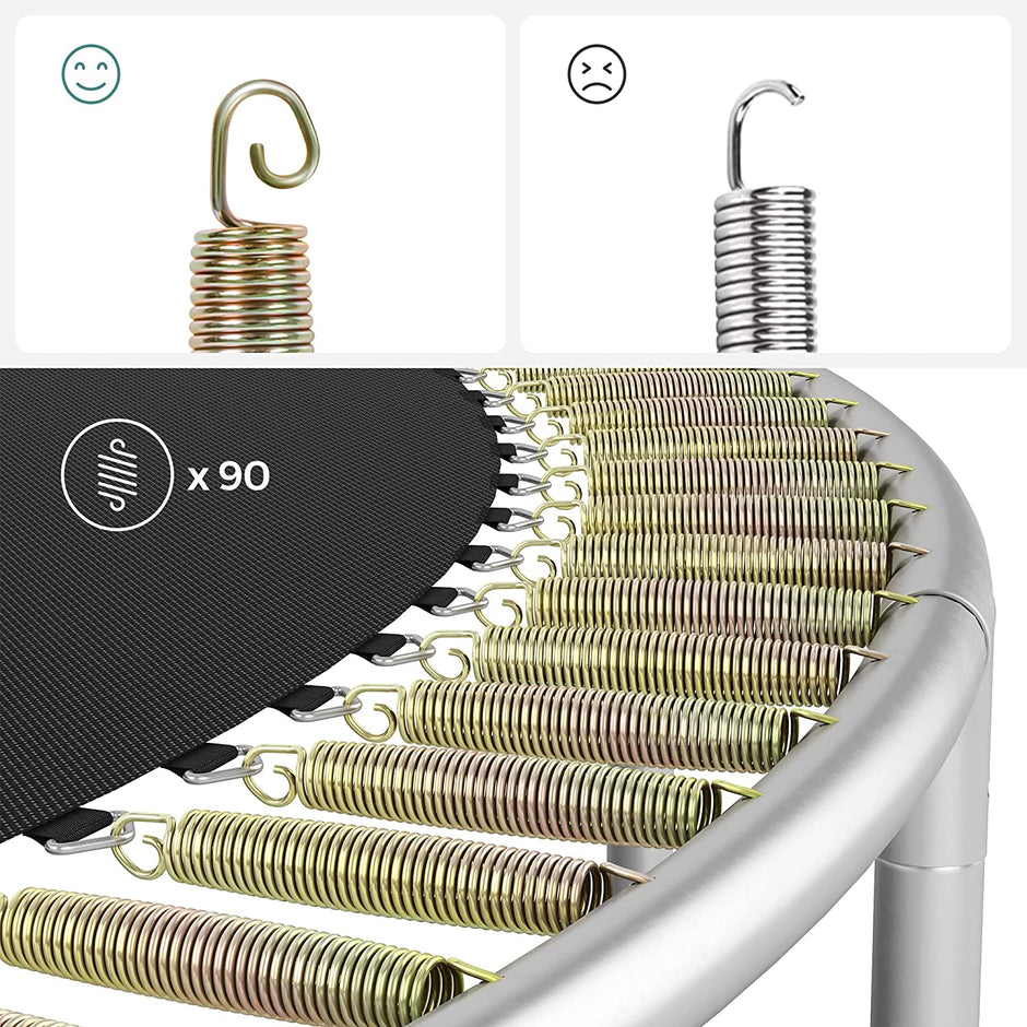Trampolin - Runde - Ø 427 cm - mit Leiter und Sicherheitsnetz