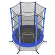 Kindertrampoline - 174 cm - Veiligheidsnet - Randbescherming - Blauw