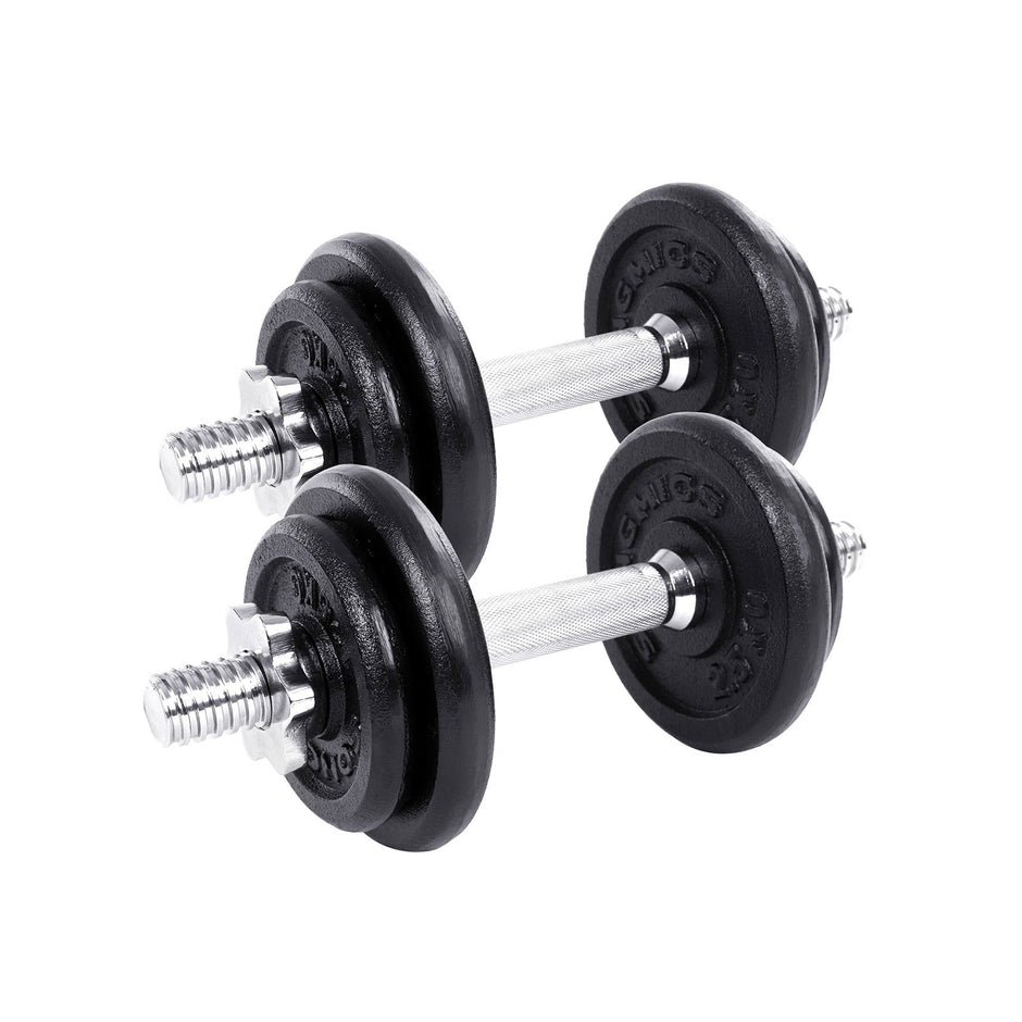 Halkerset - Verstellbares Hantel- und Langhantel -Set - Fitness -Halfter -Set - mit Halfter Rang
