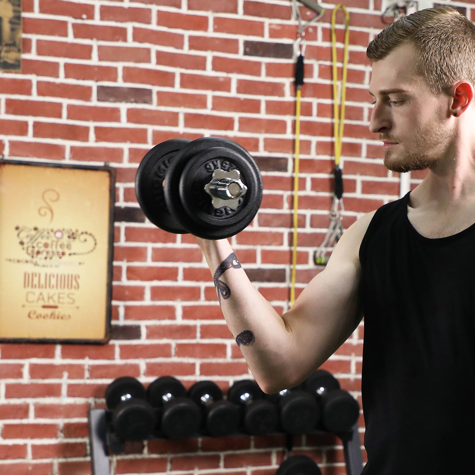 Halter -Set - Hantel -Set von 2 - 20 kg