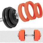 Halter - einstellbare Hantel -Set - 25 kg - Orange