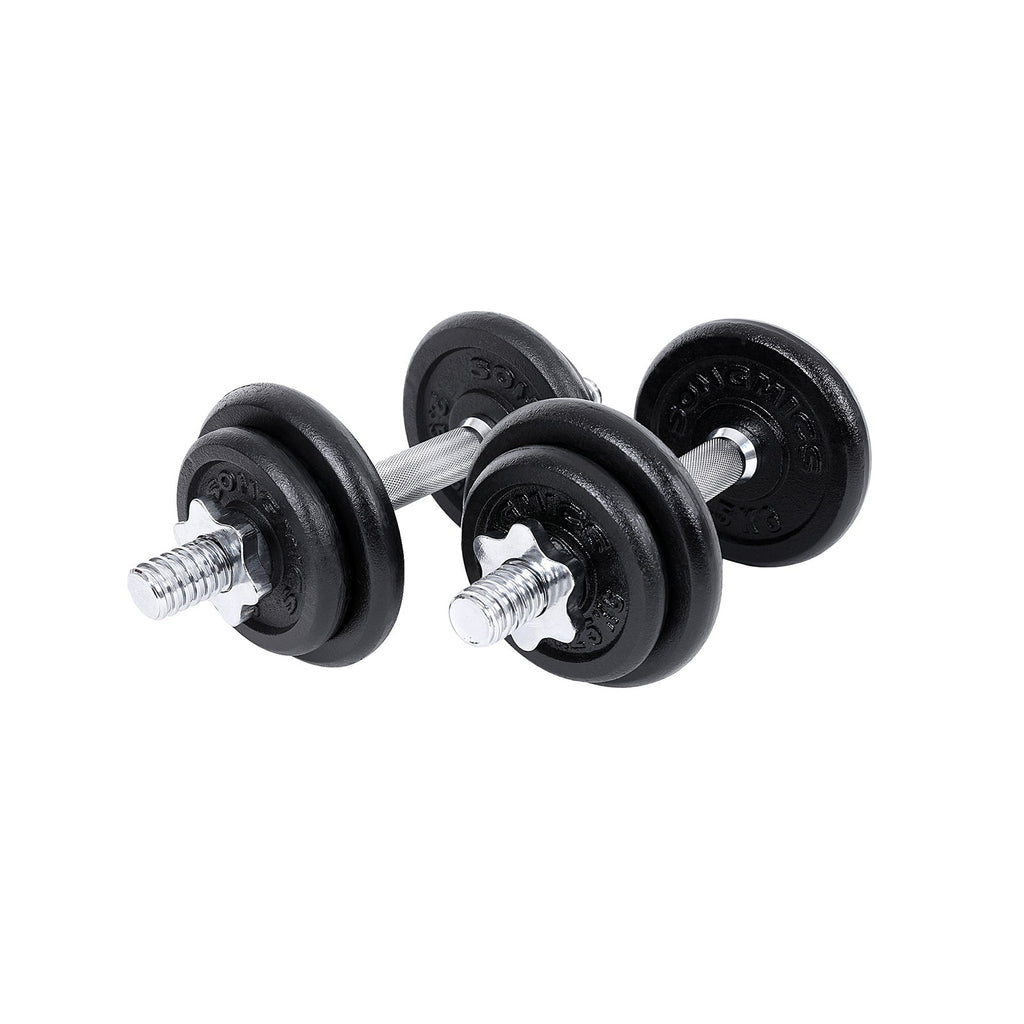 Halter - Gusseisen -Hanteln - Set von 2 - insgesamt 40 kg