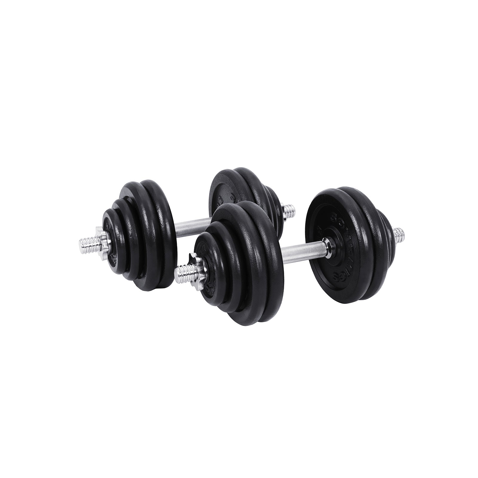 Dapper Set - Gusseisen - Dumbbell -Set - einstellbar - 60 kg - Heim -Fitnessstudio
