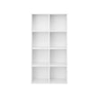Bücherregal - 8 Kurse - Bücherregal - Office Board - Weiß