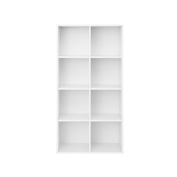 Bücherregal - 8 Kurse - Bücherregal - Office Board - Weiß