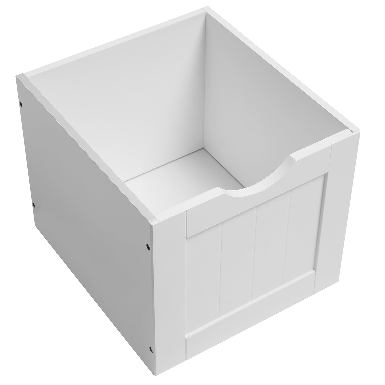 Badezimmermöbel - mit 3 großen Schubladen - einstellbares Tafel - Weiß