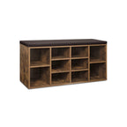 Schuhbank - 10 Fächer - Sofa - Weiß